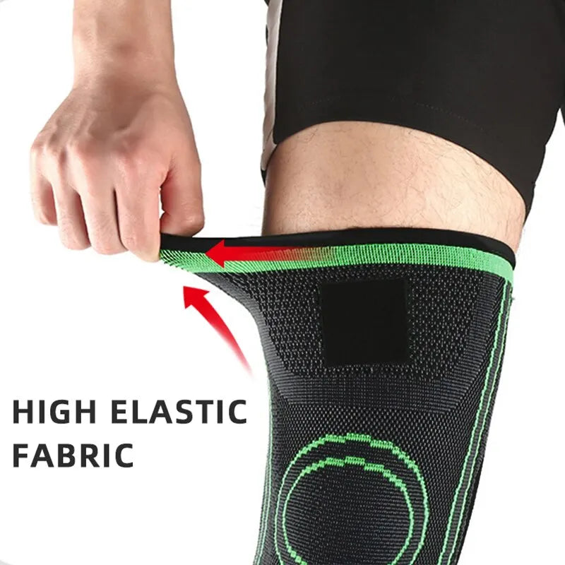 Knee Compressions Sleeve with Adjustable Straps